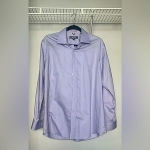 Kenneth Cole Reaction Purple Long Sleeve Button Down